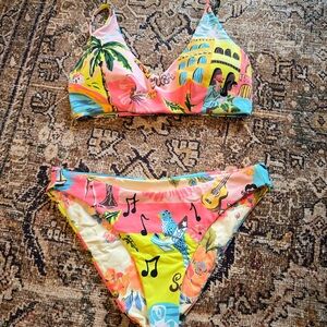 Maaji Colorful Tropical Bikini Set